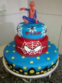 BOLO DO HOMEM ARANHA