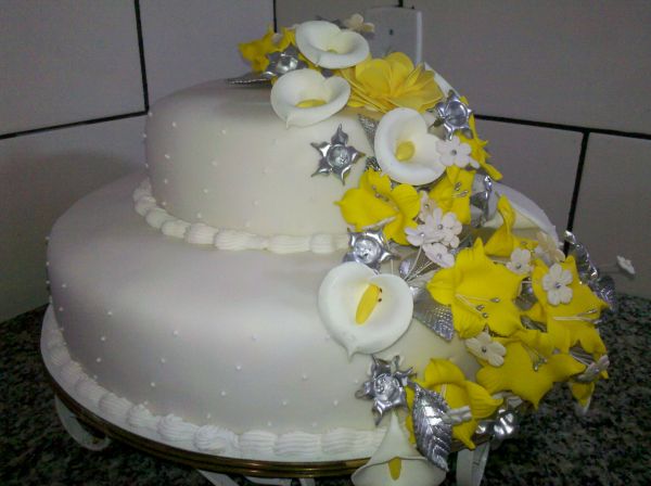 bolo flores